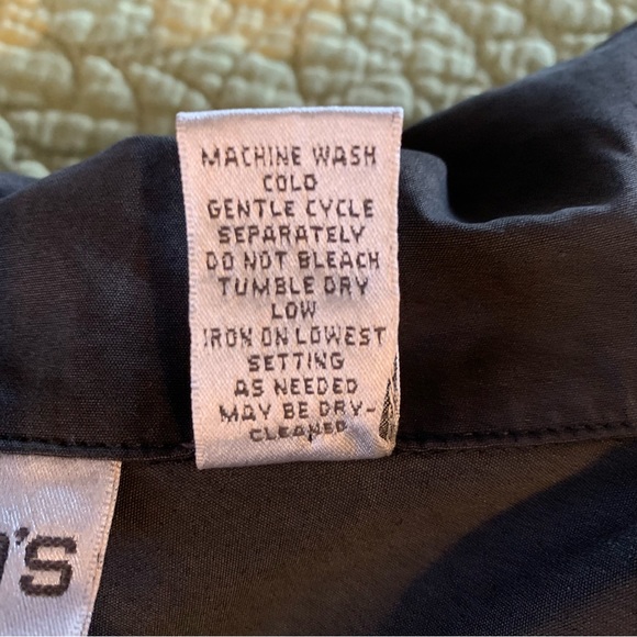 Chico’s Black Windbreaker Jacket * XL/16 - Picture 8 of 16